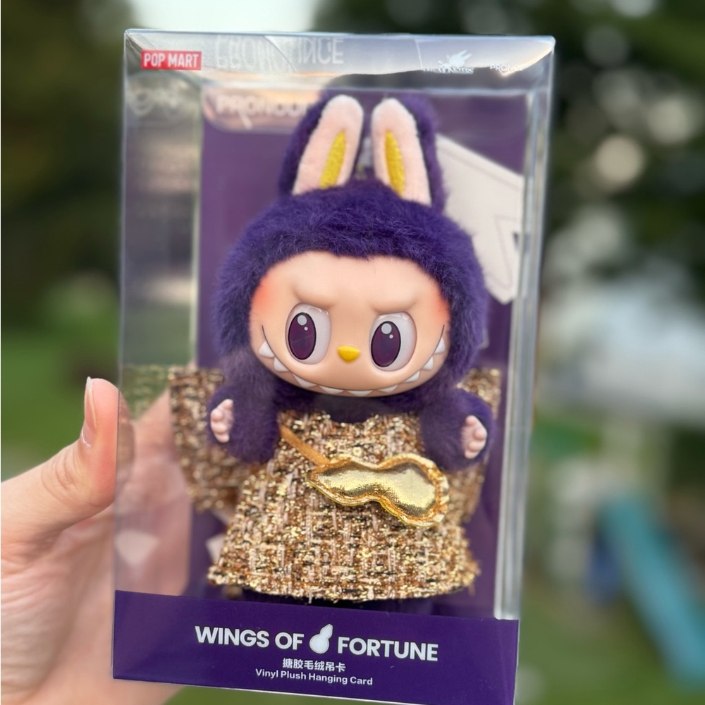 LABUBU * PRONOUNCE - WINGS OF FORTUNE Vinyl Plush Hanging Card